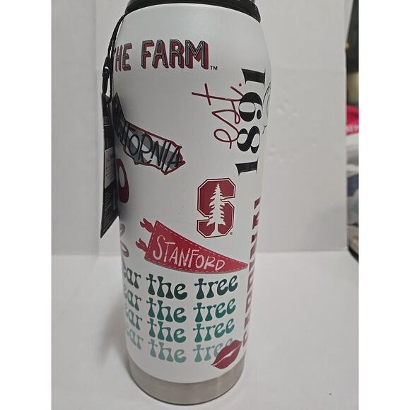 Stanford Cardinal Uversity 34oz Stainless Steel Thermos Water Bottle - Picture 6 of 16